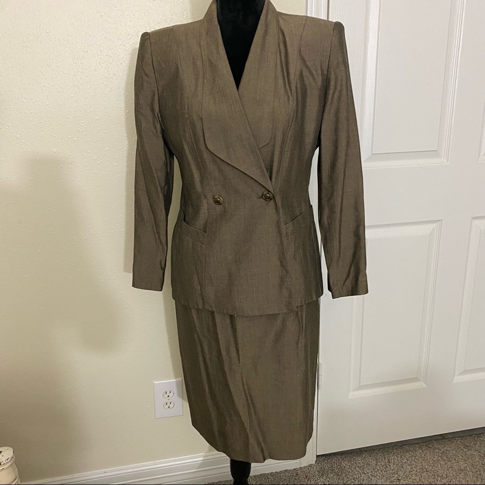 Kasper Suit Skirt Woman’s Skirt Set Suit Jacket Petite Woman’s suit Skirt